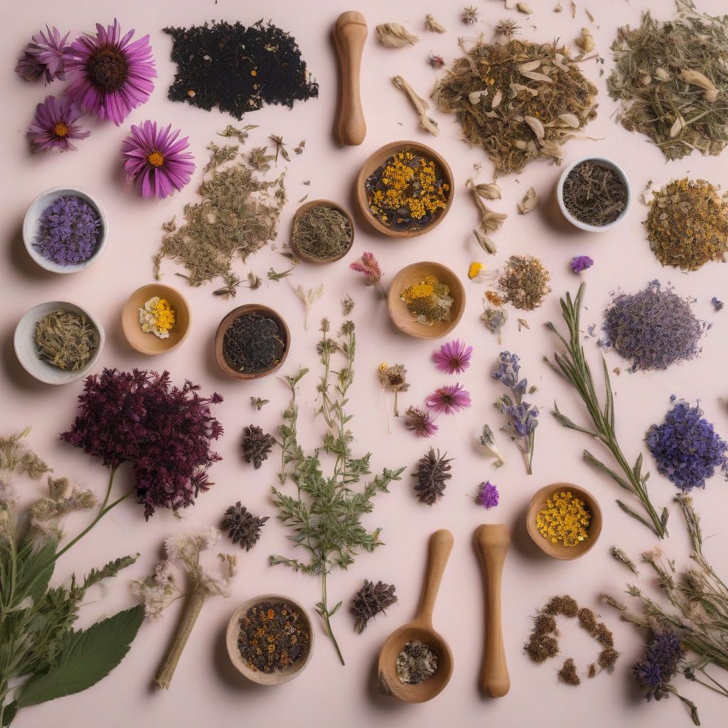 A Variety of Herbal Teas