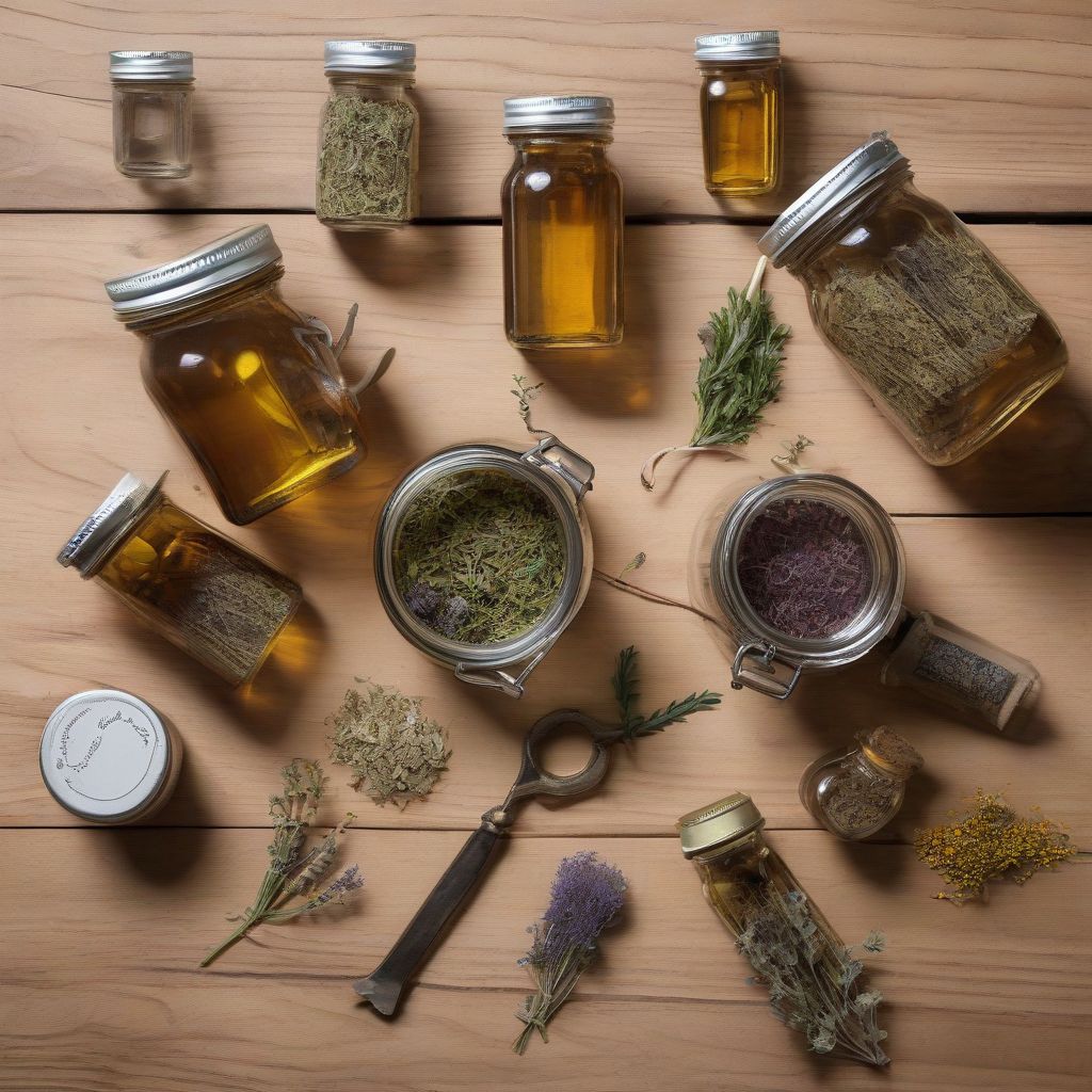 Herbal Tincture Ingredients